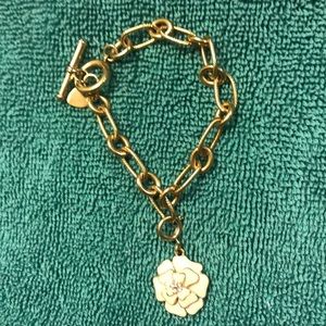 Stella & Dot Gold Charm Bracelet